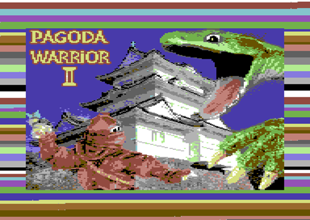 Pagoda Warrior 2 (Commodore 64) Game Cover