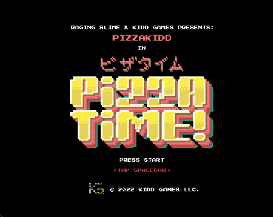 PizzaKidd in Pizza Time! Game Cover