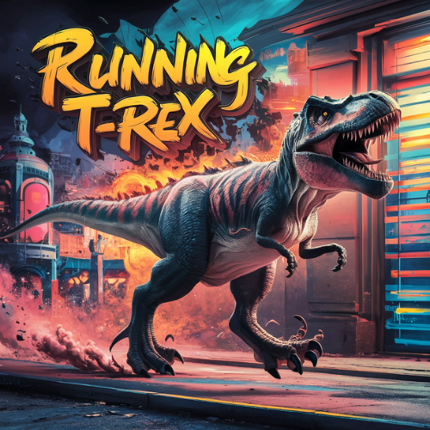 Running T-Rex Game Cover