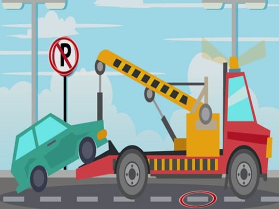 Towing Trucks Differences Game Cover