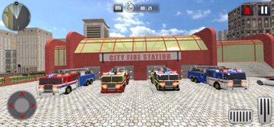 Fire Truck Simulator Rescue HQ Image