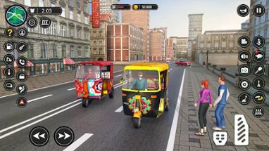 Modern Rickshaw Driving Games Image