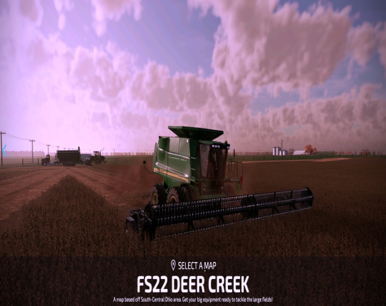 FS22 Deer Creek V2 Game Cover