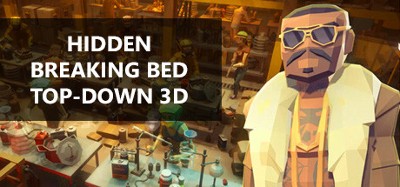 Hidden Breaking Bed Top-Down 3D Image