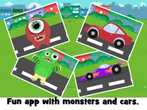 Letters &amp; numbers monsters app Image