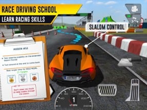 Race Driving License Test Image