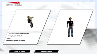 Safety Driving Simulator: Motorbike Image