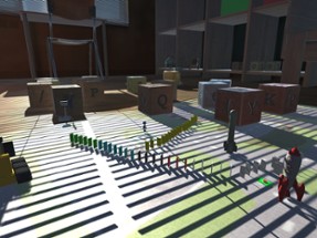 Super Domino Effect 3D Image