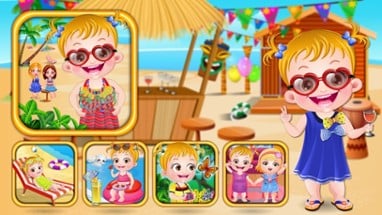 Baby Hazel Beach Party Image