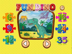 Dino Puzzle : Kids Dinosaurs Jigsaw Learning Games Image