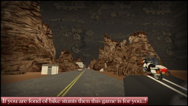 Extreme bike racing game – Challenge your crazy motorbike stunts and wheeling skills at red baron freestyle mania Image