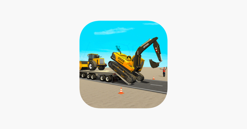 Heavy Machines Transporter Sim Game Cover