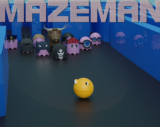 MazeMan Game Cover
