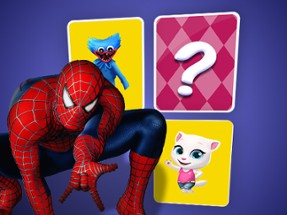 Spiderman Memory Card Match Image