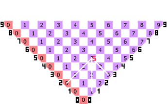 Simple mathematical triangle "Простой математический треугольник" Image