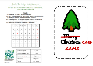 Christmas Card Game Image