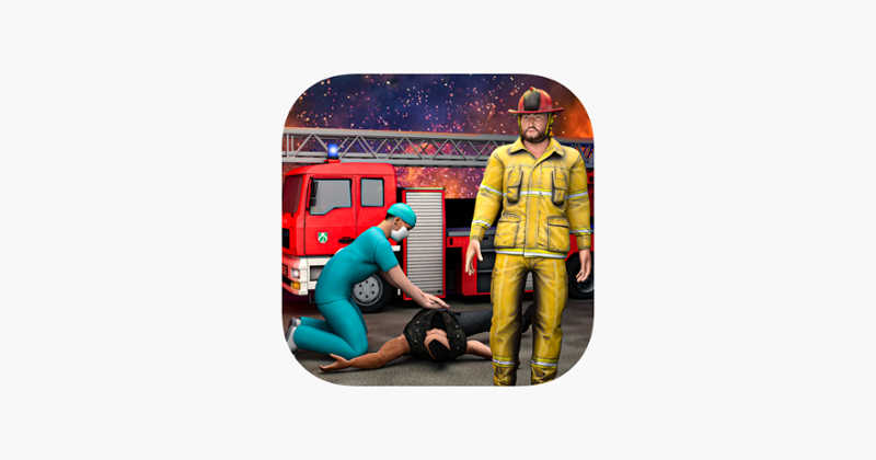 Emergency Fire Rescue Crew 911 Game Cover