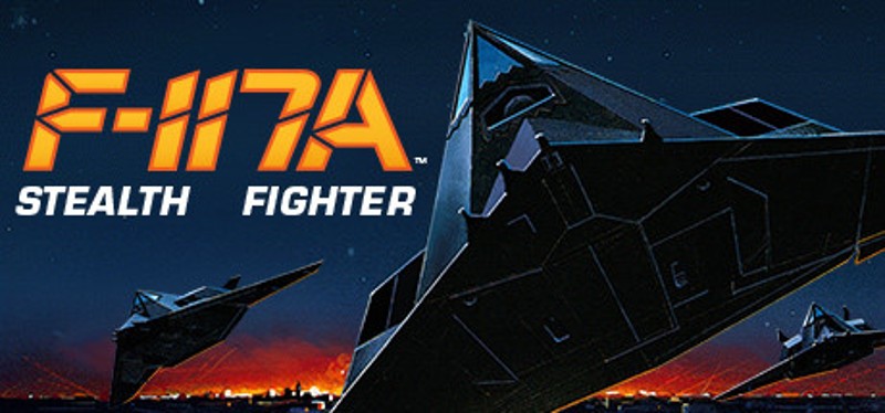 F-117A Stealth Fighter Game Cover