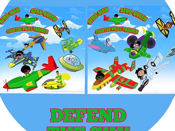 Afroman Fighter Pilot Trainer Game Cover