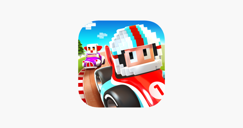 Blocky Racer - Endless Racing Game Cover