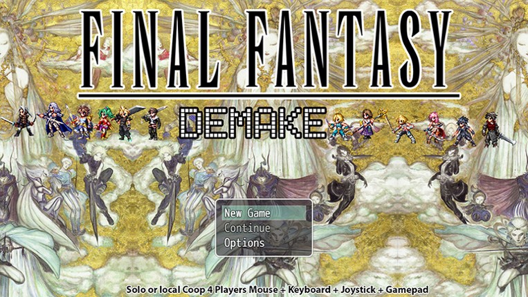 Final Fantasy Demake RPG Maker MV Game Cover