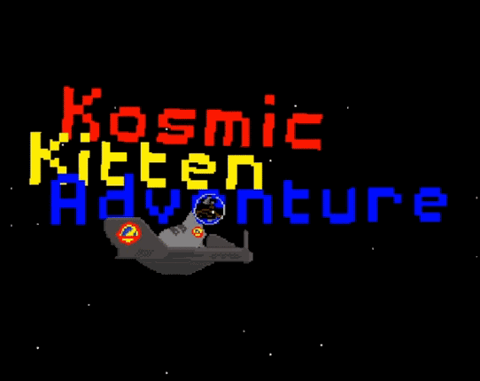 Kosmic Kitten Adventure Game Cover