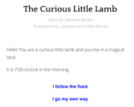 The Curious Little Lamb Image