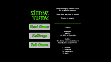 Slime Time 7Day Game Jam Image