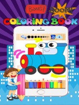 Vehicle color book free crayon games for toddler 2 Image