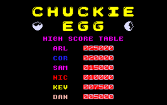 Chuckie Egg (arcade) Image