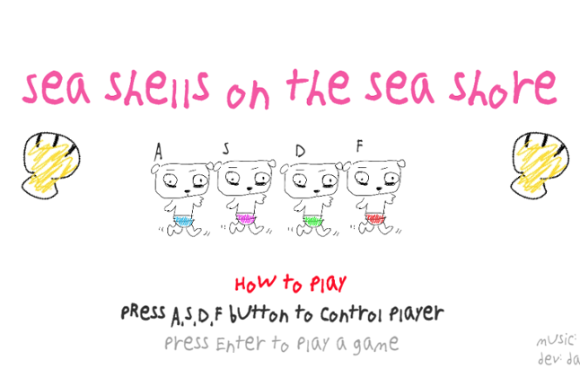 Sea Shells on the Sea Shore Game Cover