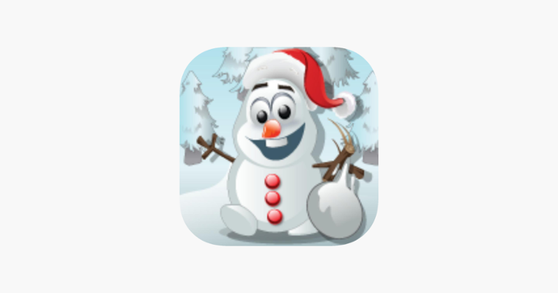 Frozen Snowman Knockdown Game Cover