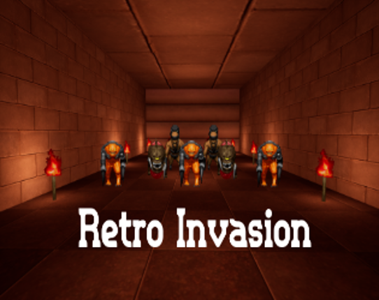 Retro Invasion Game Cover