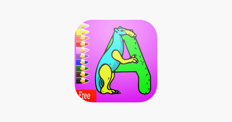 ABC Draw Pad : Learn to painting and drawing coloring pages printable for kids free Game Cover