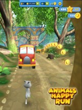 Animals Happy Run 3D Kids Game Image