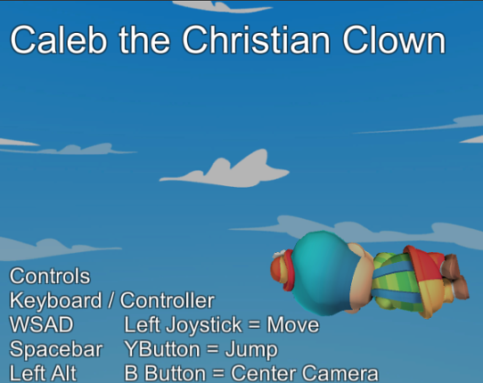 Caleb the Christian Clown Game Cover