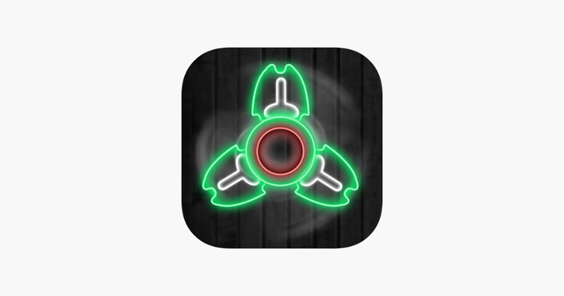 Fidget Hand Spin Neon Glow Game Cover
