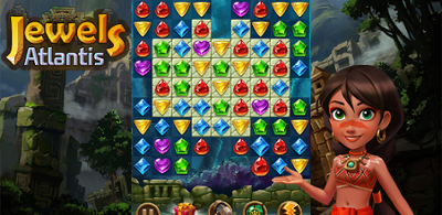 Jewels Atlantis: Puzzle game Image