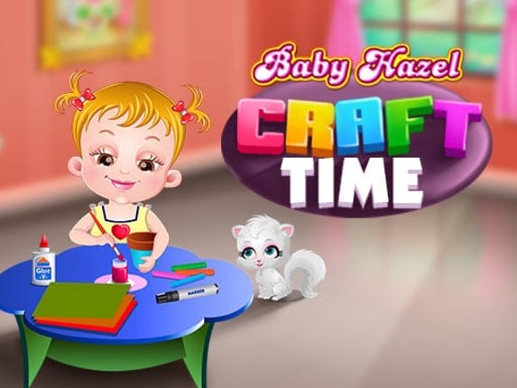 Baby Hazel Crafts Time Game Cover