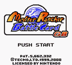 Monster Rancher Battle Card GB Image