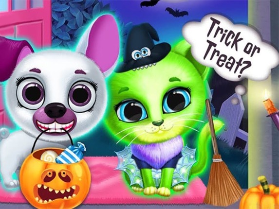 Scary Makeover Halloween Pet Salon Game Cover