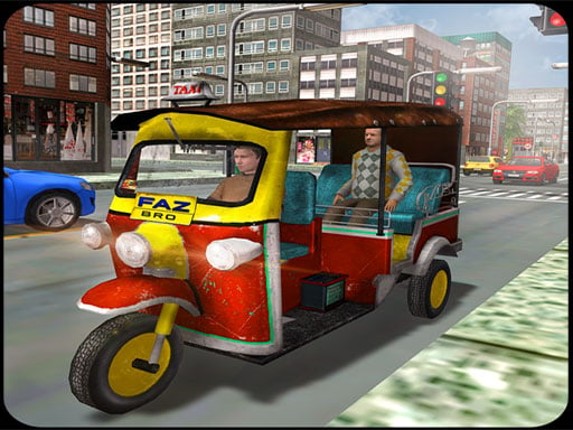 Tuk Tuk Auto Rickshaw Driver: Tuk Tuk Taxi Driving Game Cover