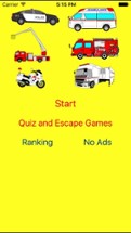 Which is the same Emergency Vehicle (Fire Truck, Ambulance ,Police Car)? Image