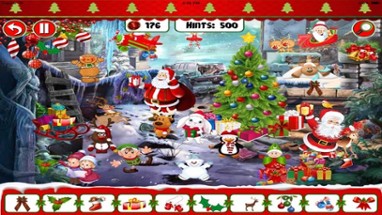 Christmas Winter Snow Holiday Hidden Objects Image
