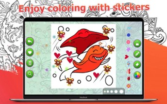 Cute Animal Coloring for Kids Image