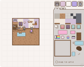 Cute Pixel Room Builder Image