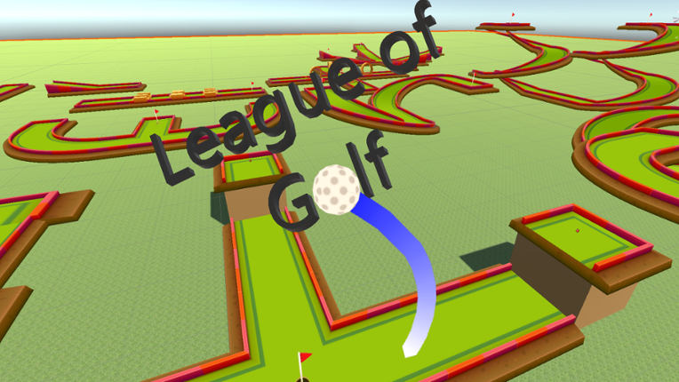 League of golf Game Cover