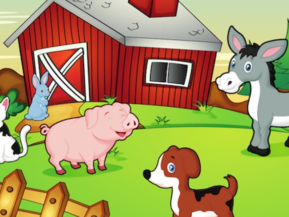 Happy Farm For Kids Game Cover