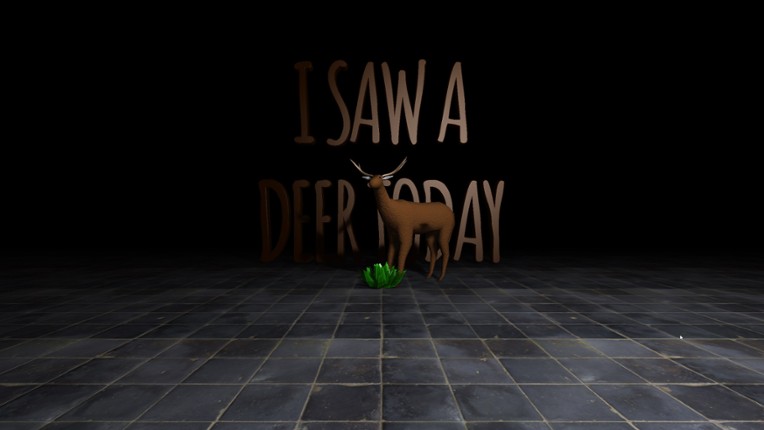 I Saw a Deer Today Game Cover