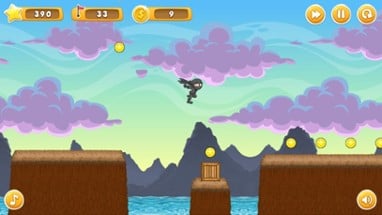 Ninja Kid Run and Jump - Top Running Fun Game Image